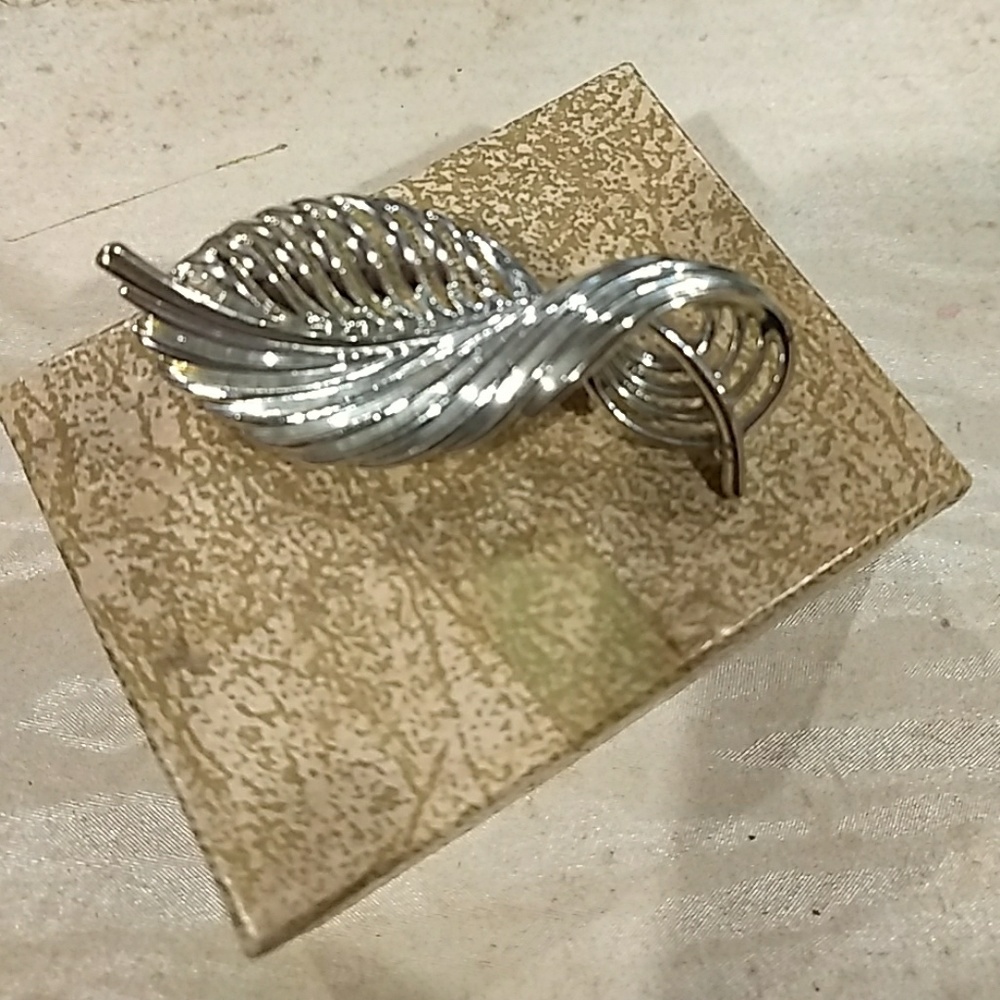 Silver brooch